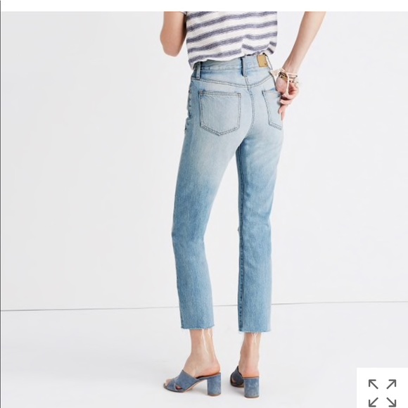 Madewell ripped perfect summer jean, size 28! - Picture 2 of 3